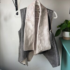 ANTHROPOLOGIE- FUR VEST